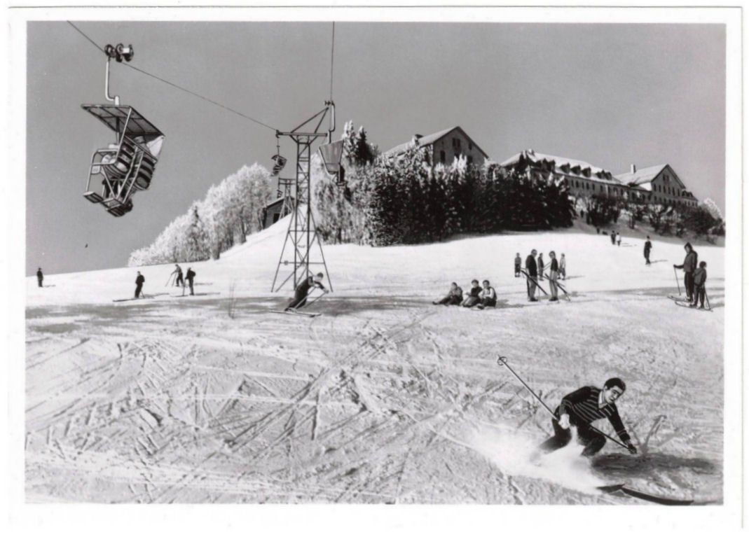 Ansichtskarten: Weissenstein - Kurhaus mit Sessellift – Gebraucht aus Binningen von Mountainrider