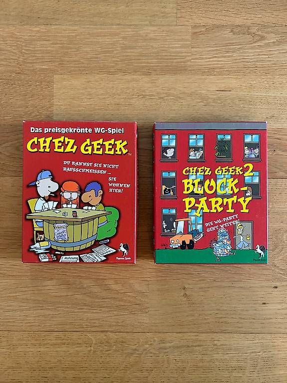Pegasus Spiele Giochi: Chez Geek 1 & 2  Kartenspiel – Usato da Wabern venduto da up2zero
