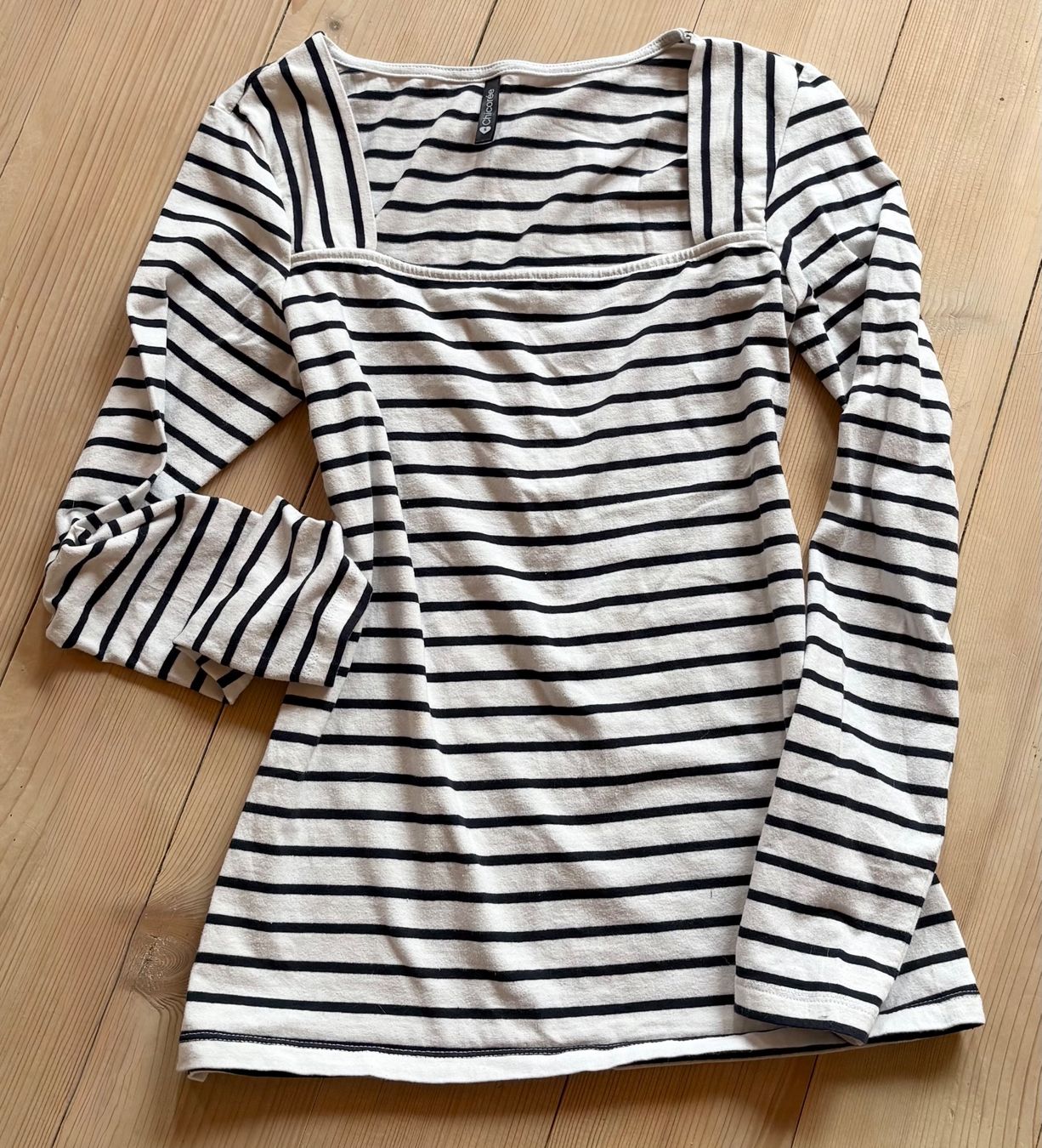 Tops: Top /Pullover dünn gestreift/speziell,Chicorée,Gr.S, – Gebraucht aus Siblingen von Vany_McDougall 5