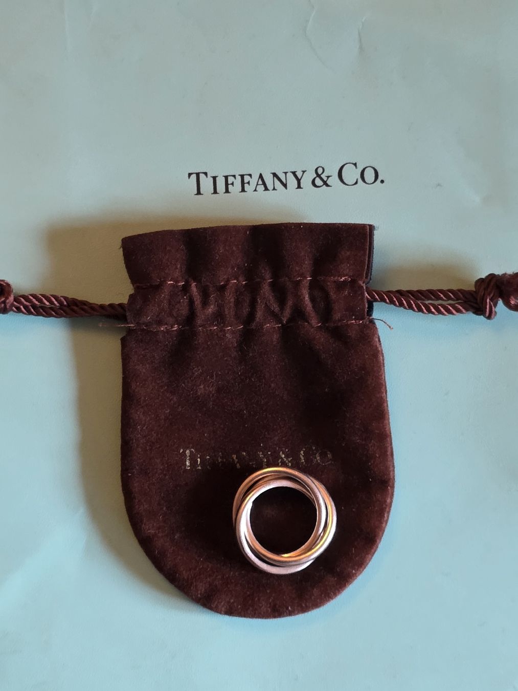 Tiffany & Co. Anelli: Tiffany &Co. 925 Silber Ring 3 er Ring – Usato da Binningen venduto da lieblingsstyle