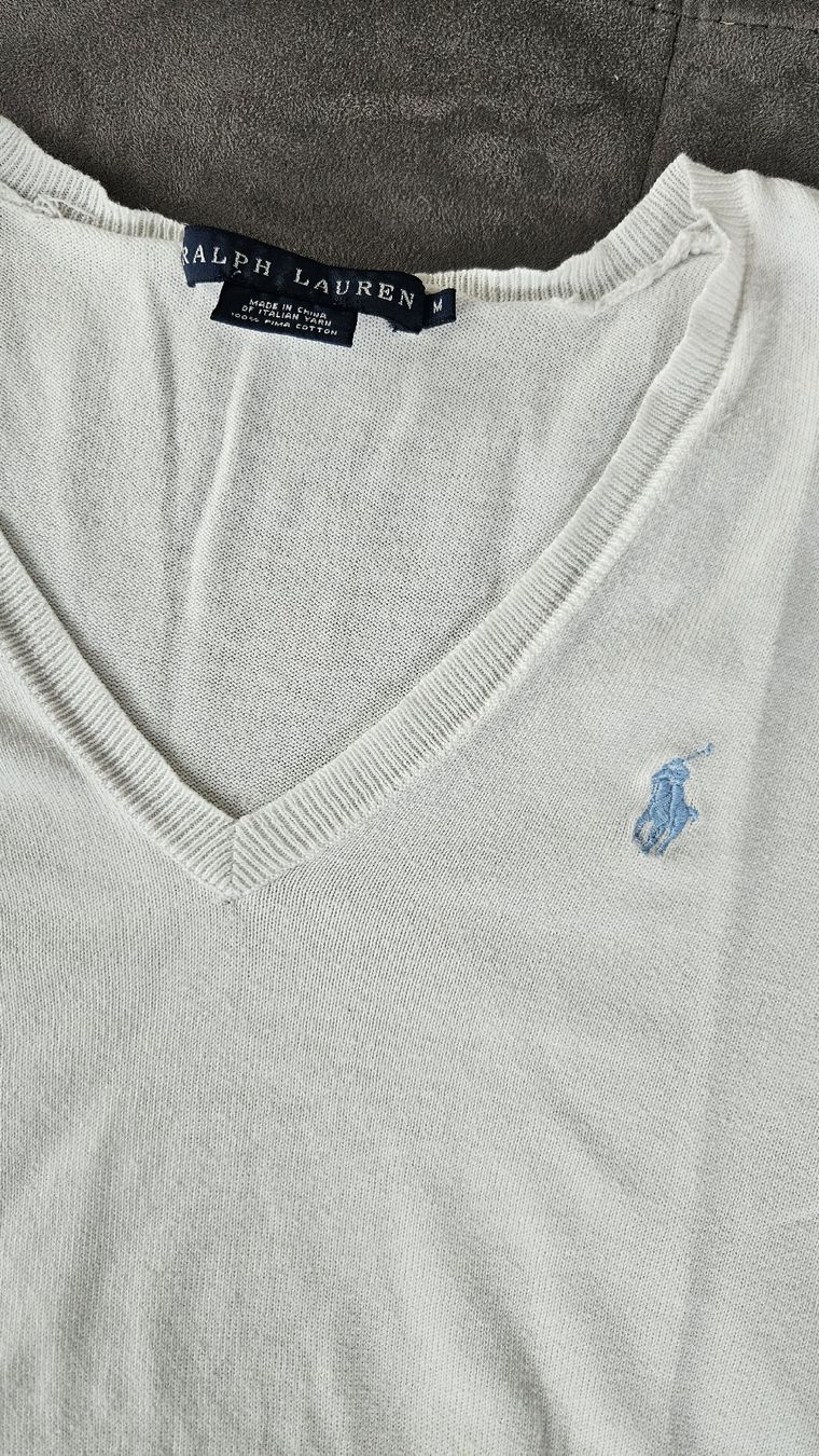 Ralph Lauren Maglioni & Felpe: Ralph Lauren Pullover weiss Grösse M – Usato da St. Gallen venduto da 010lea010 2