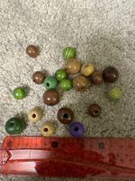 Bunte Holzperlen Basteln DIY Kinder