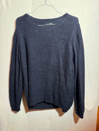 Blauer Strickpullover von ellen amber Gr. XL