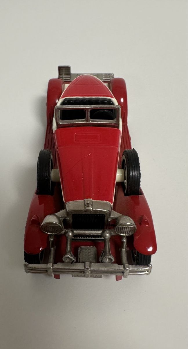 Matchbox Modellini d'auto: Modellauto Matchbox Duesenberg rot weiss  – Usato da Teufen AR venduto da lexa81 1