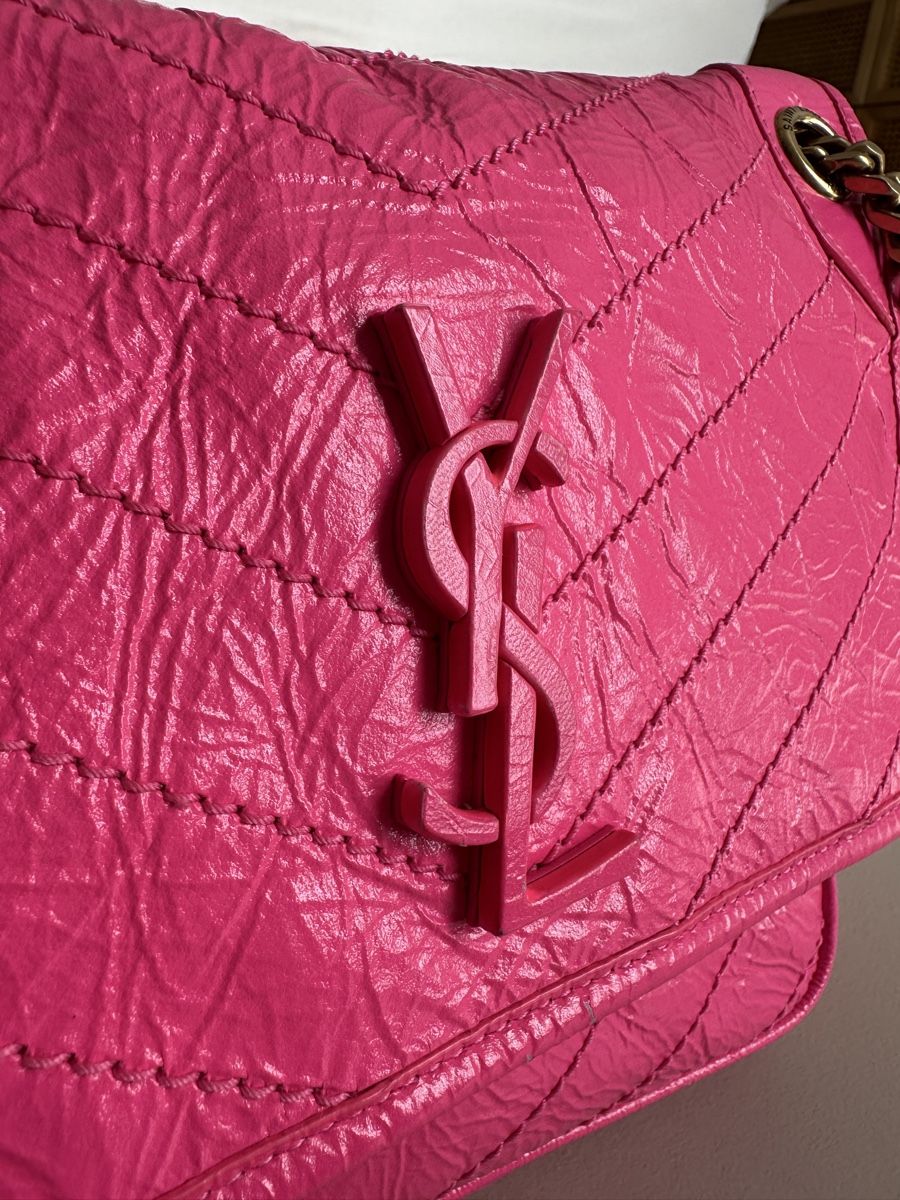 Saint Laurent Borse da donna: Saint Laurent Umhängetasche Pink – Usato da St. Gallen venduto da ninl123 3