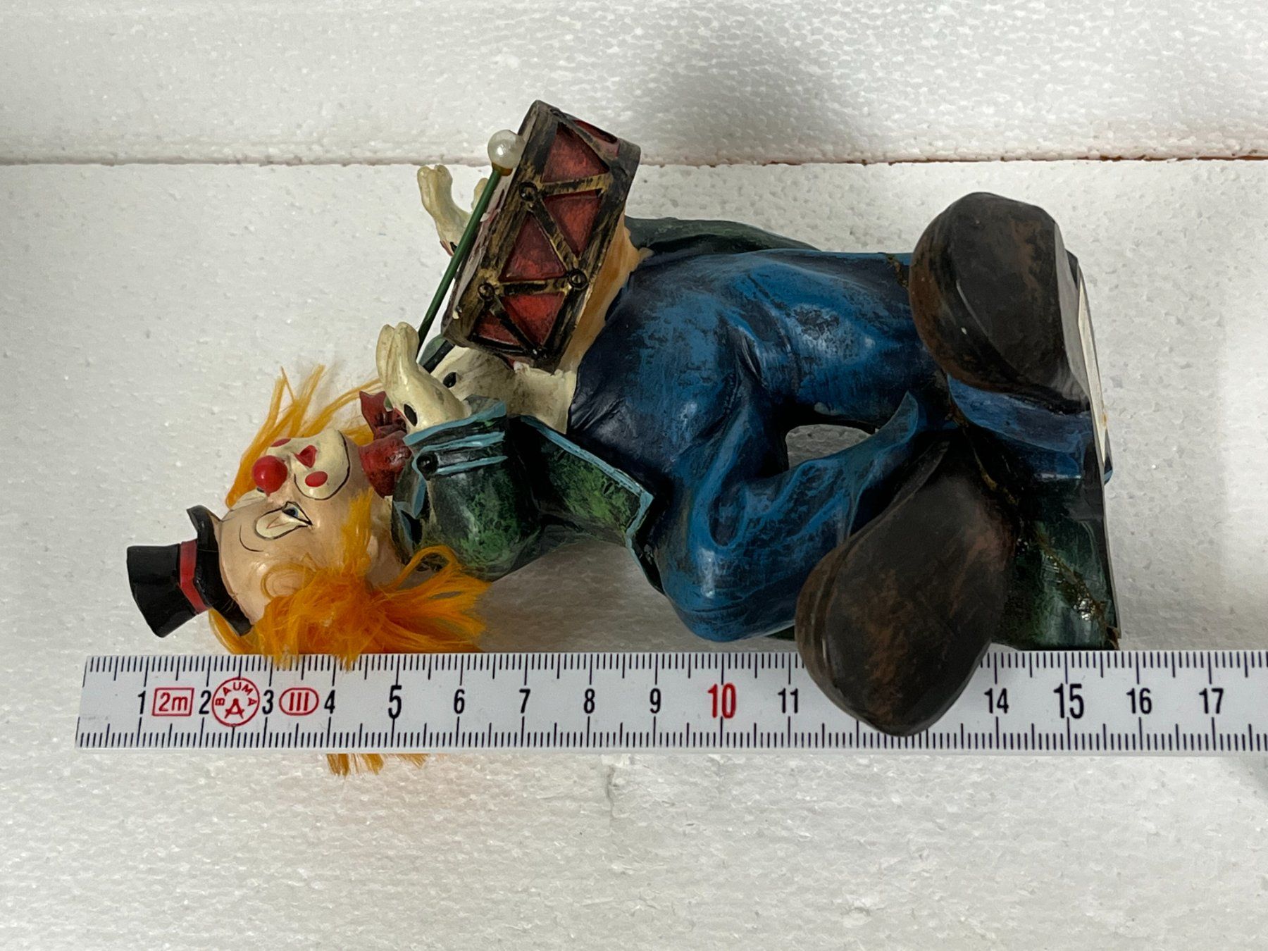 Statuette: Clown Figur mit Trommel – Usato da Mumpf venduto da dadaboygugulini 5