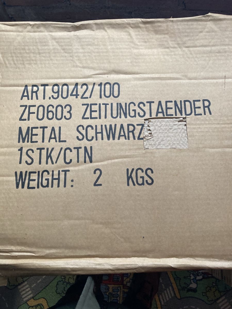 Altro per la casa: Zeitungsständer Zeitung Schwarz – Nuovo e nell'imballaggio originale da Aarwangen venduto da to-hirschi 3