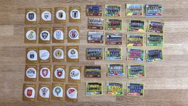 42 Fussball Stickers Panini World Cup Set Neuwertig