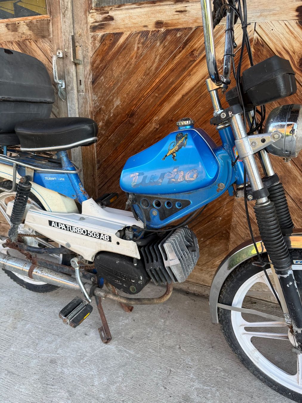 Sachs Ciclomotori: Sachs 503 Alpa Turbo Töffli – Difettoso da Fahrni b. Thun venduto da Schneiderlein55 7