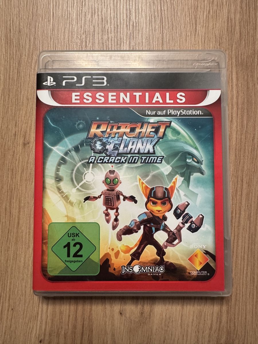 Sony Spiele: PS3 Spiel Ratchet & Clank A Crack in Time Essentials – Gebraucht aus Biberist von etesummer