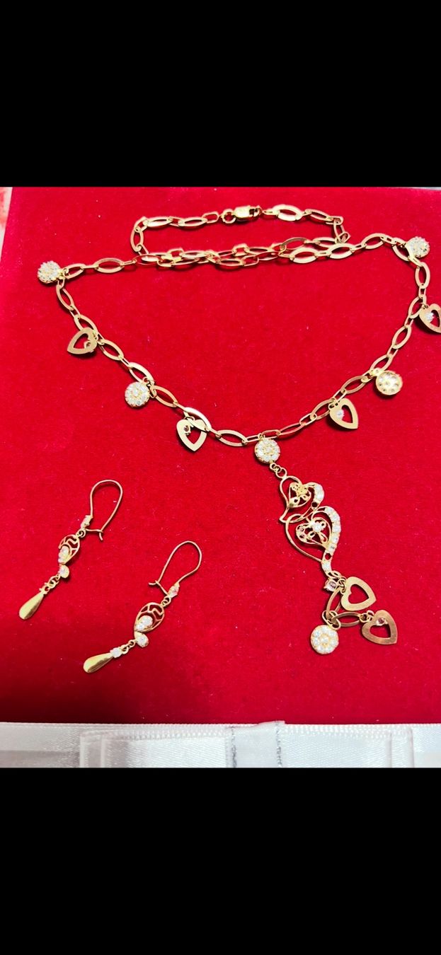 Sonstiger Schmuck: Set 18 karat Gold – Gebraucht aus nidau von sunset2016