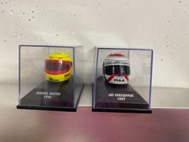 Helmmodelle - Jos Verstappen 1997 - Manuel Reuter 1996