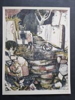FRANZ K. OPITZ LITHOGRAPHIE SIGNIERT NUMMERIERT
