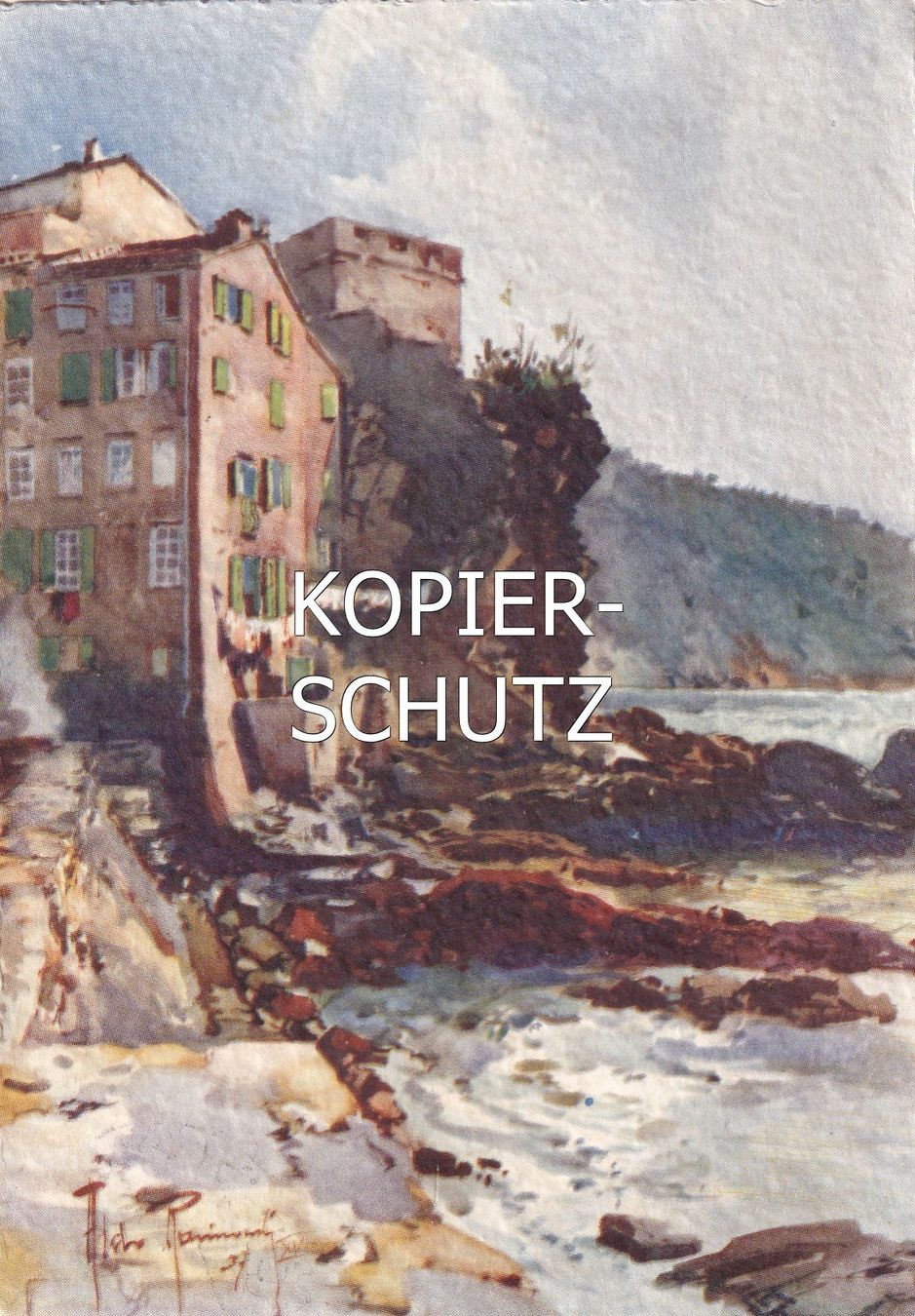 Cartes postales: Camogli - Castello Dragone /mp – D'occasion à Hombrechtikon par Rudolf07
