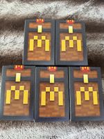 Minecraft McDonald's 2025 Sammelboxen im Angebot, 5 Stk.
