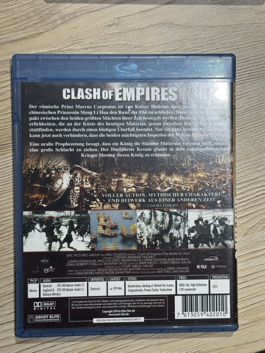Tutti i DVDs: Clash of Empires – Usato da Winterberg ZH venduto da Godzilla-vs-Shimo 1