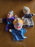 Handpuppen Set drei Figuren 