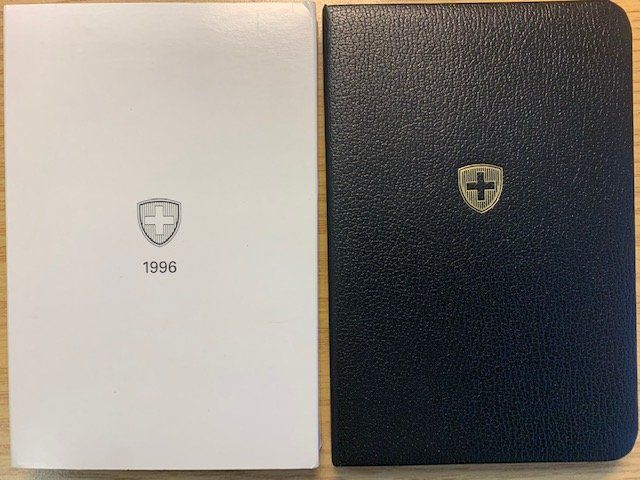 Tutti le monete: CH Münzsatz 1996 - polierte Platte / PP – Nuovo e nell'imballaggio originale da Gundetswil venduto da Egro01 2