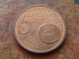 EURO 5 Cents   2002
