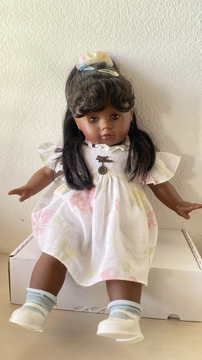 Bambole: Zapf dunkelhäutige Puppe 50 cm – Usato da Pfäffikon SZ venduto da Anita8808 1