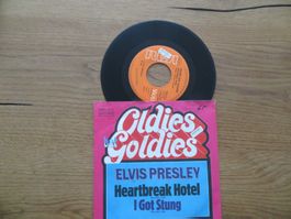 Elvis Presley - Heartbreak Hotel Single Vinyl 7"