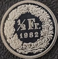 50 Rappen 1983 stgl. / aus Münzsatz