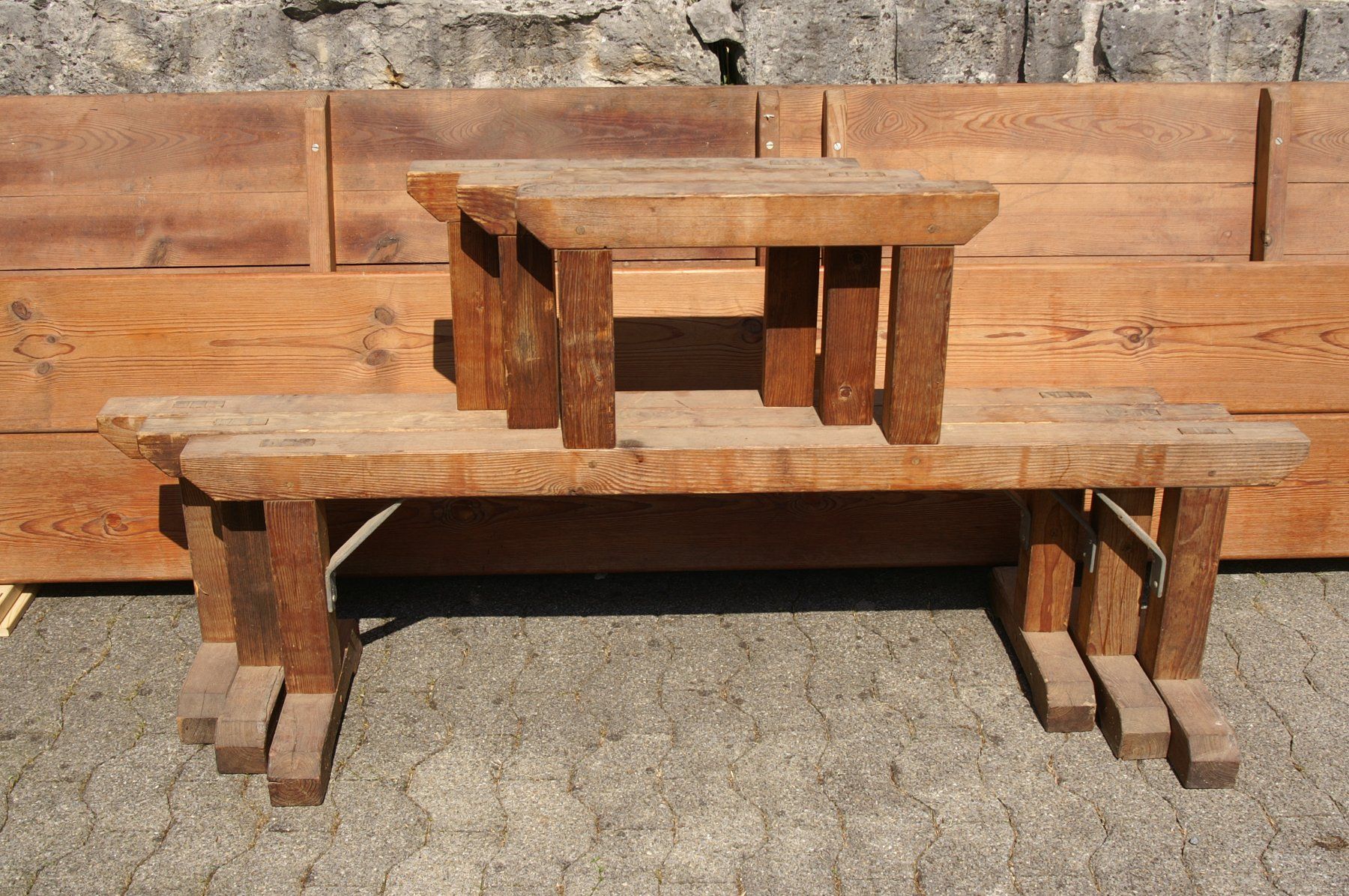 Set de table et chaises: Festbankgarnitur – D'occasion à Jona par hope37 6