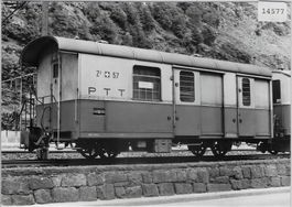 Z2 57 a Biasca Postwagen PTT poste