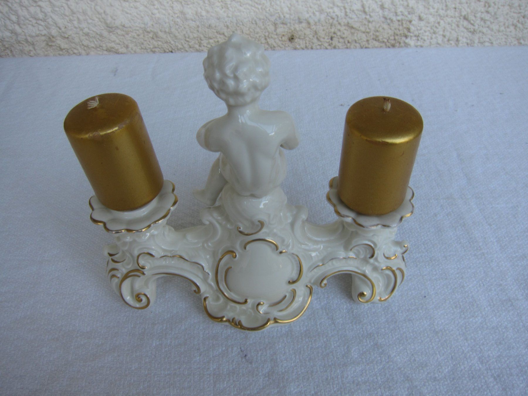 Statuette: Porzellan Kerzenhalter – Usato da Regensdorf venduto da Eri8057 3