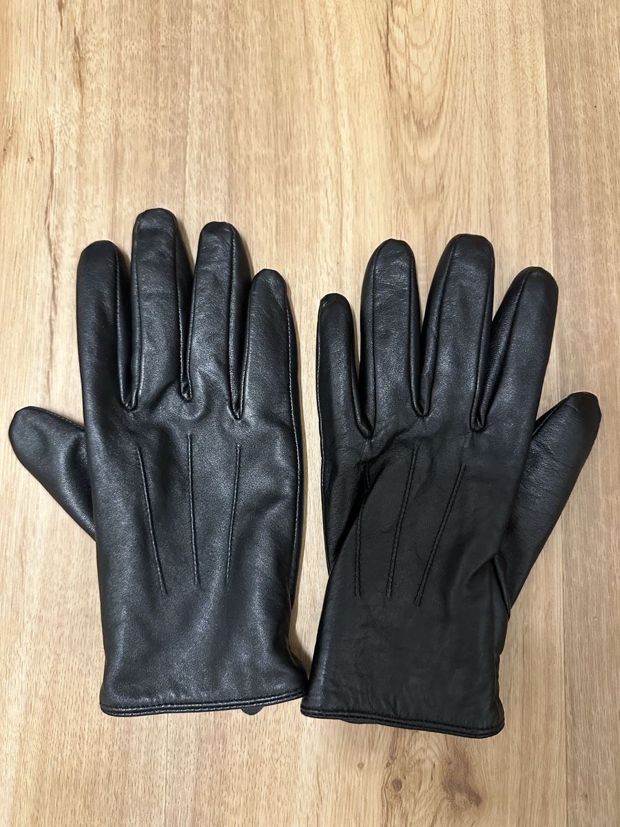 Handschuhe & Handstulpen: 3 Paar Schwarze Leder Handschuhe  – Gebraucht aus Steinhausen von casaplia 3