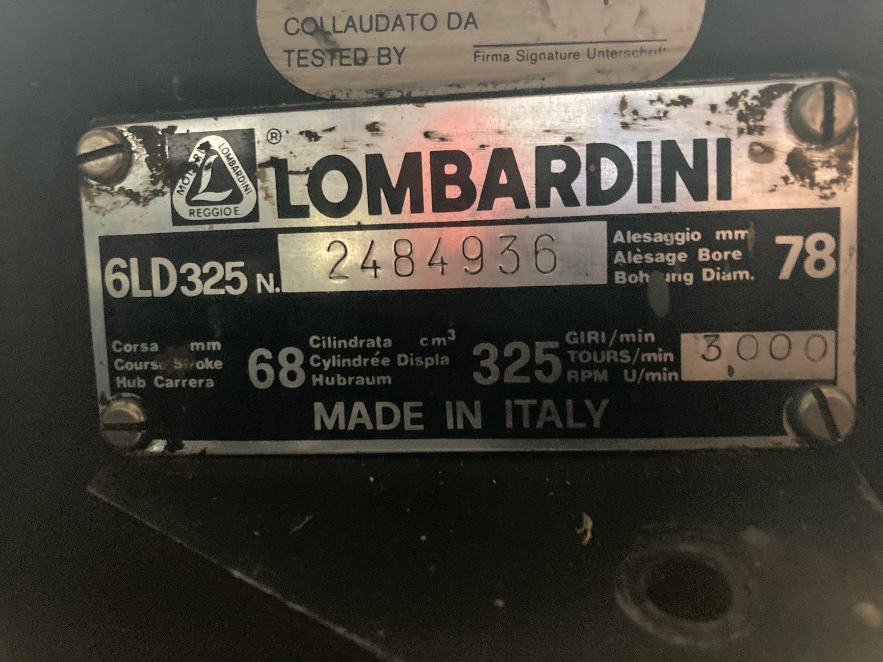 Stromgeneratoren: Stromgenerator Lombardini Diesel 230V – Gebraucht aus Muotathal von  2
