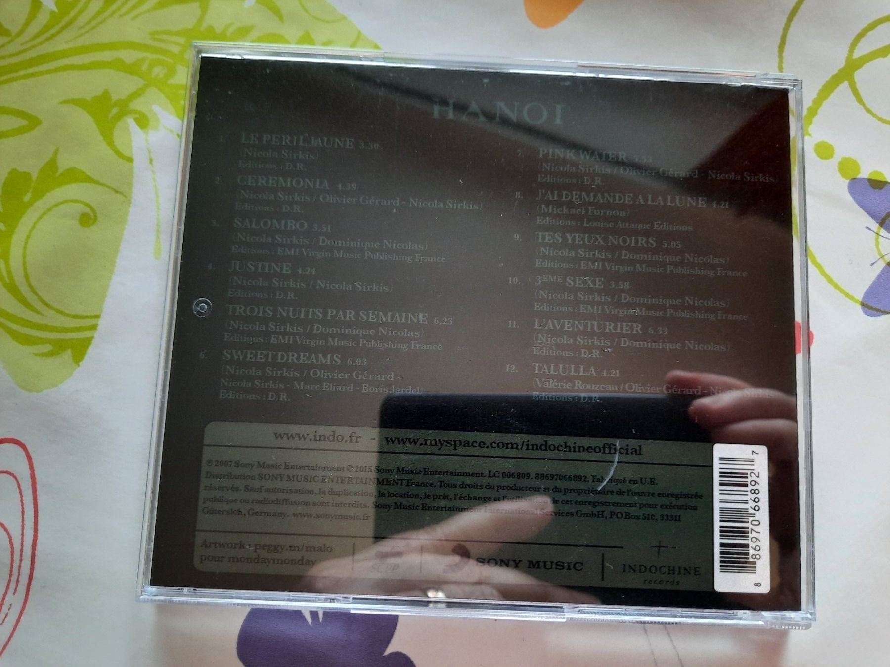 CD: CD- Indochine - Hanoi (Live) – Usato da Pully venduto da bro_n52j 1