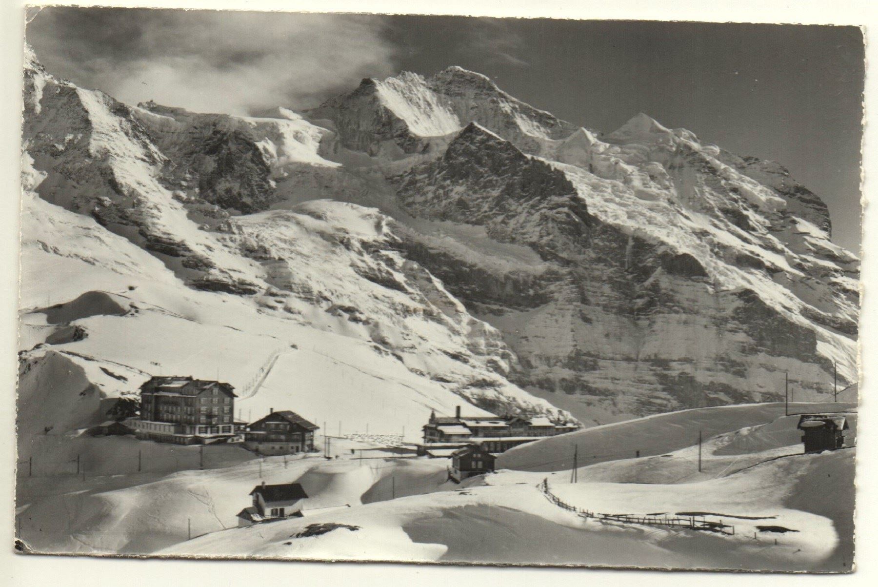 Cartoline postali: KLEINE SCHEIDEGG an der Jungfraubahn – Usato da Jona venduto da philajona