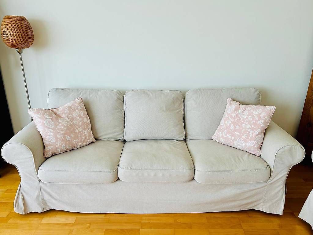 Divani: 3er-Sofa in Hellbeige – Usato da Adlikon venduto da Angebot_beendet