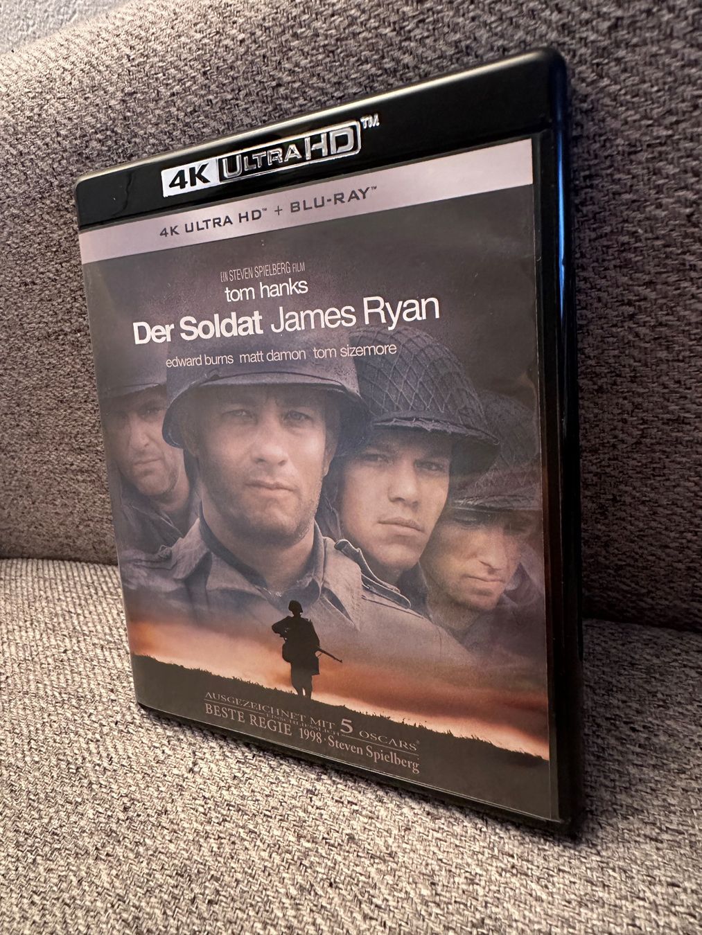 Tutti i DVDs: Der Soldat James Ryan (4K + Blu-ray) – Usato da Langenthal venduto da beli-1980