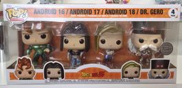 Funko Pop! 4 Pack Dragon Ball Z Android 16 -18 Dr. Gero