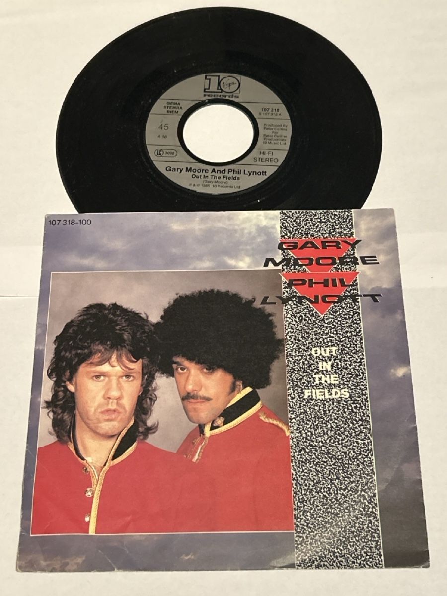 Schallplatten: Gary Moore / Phil Lynott. 1985. Out in the Fields – Gebraucht aus Faulensee von Mizuno06