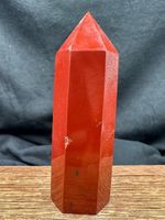 Farbenfroher Mookait Jaspis Obelisk Turm Spitze