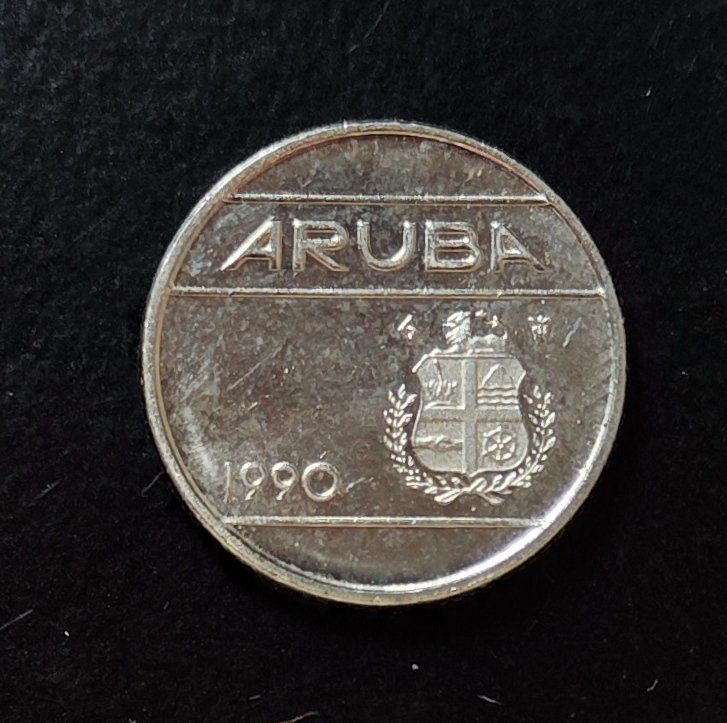 Tutti le monete: 10 Cent Münze Aruba 1990 – Usato da Lenzburg venduto da Dani_Lenzburg 1