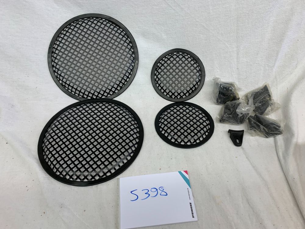 Hasaller Lautsprecher Schutzgitter 1,6x0,5m - Staubschutz Netzstoff