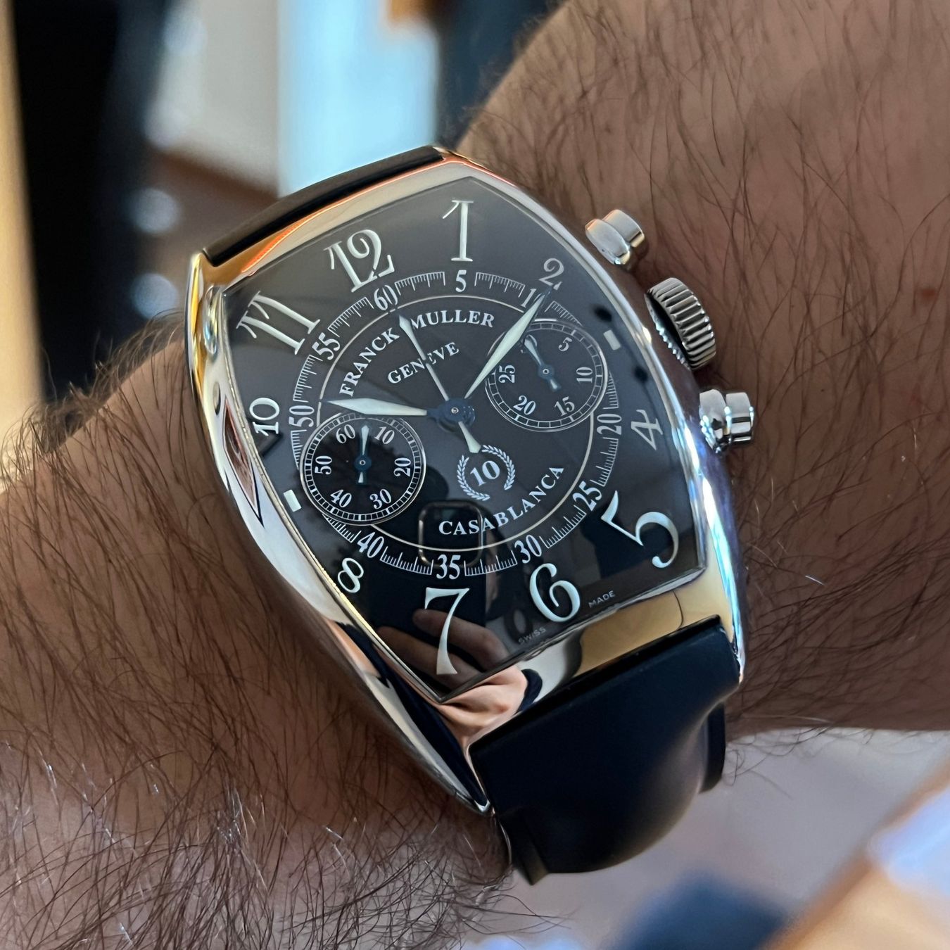 Franck Muller Uhren: Franck Muller Casablanca Chronograph Full Set 8880CCC – Gebraucht aus Carouge GE von Watchaser 3