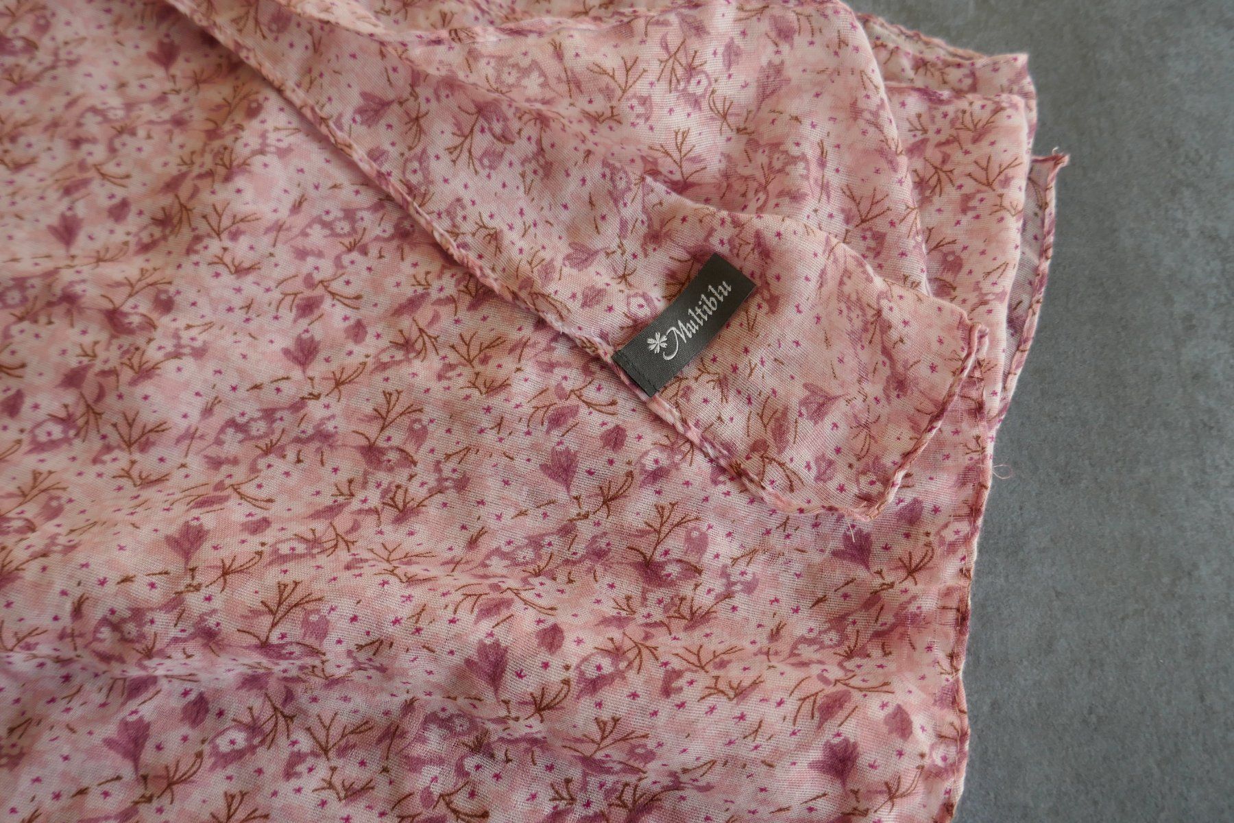 Foulard & Sciarpe: Schal 90 x 180 cm, Multiblu, neu – Nuovo (secondo la descrizione) da Port venduto da uzuku 1