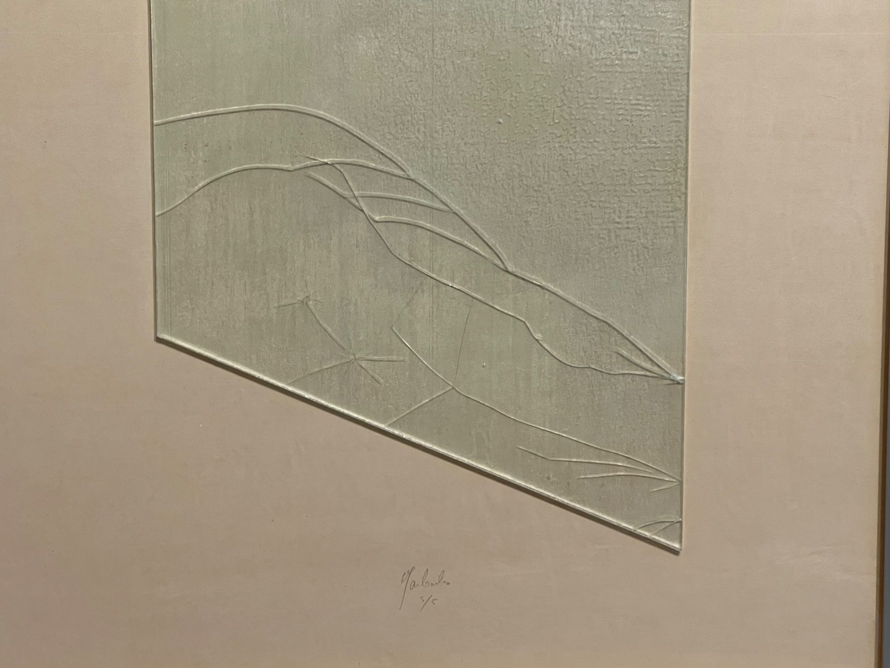 Poster & Bilder: Jean Mauboulès schönes Glasbild – Gebraucht aus Solothurn von Spektrum007 2
