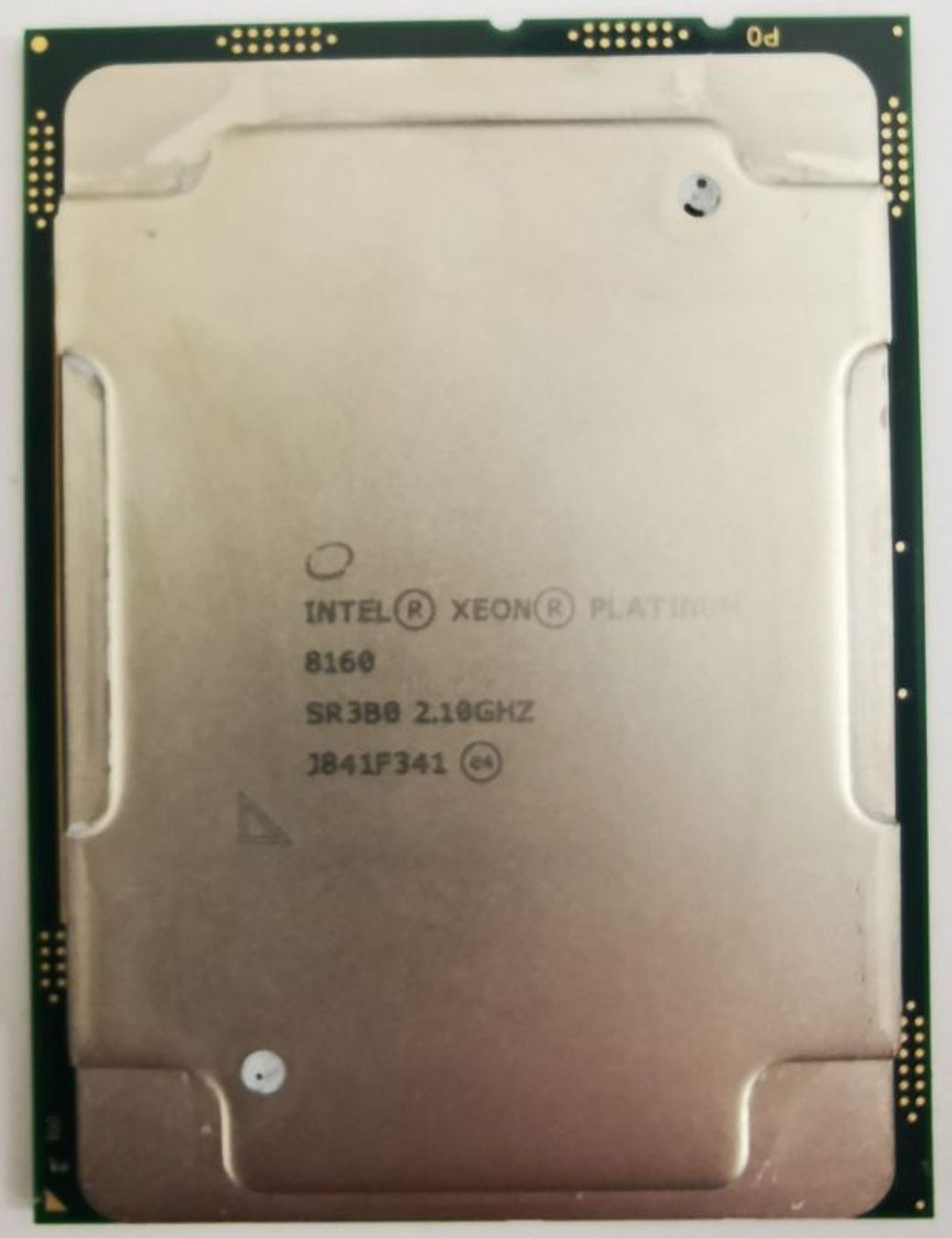 Intel Componenti elettronici: Intel Xeon Platinum 8160 (24C/48T) – Usato da Unterterzen venduto da x0x