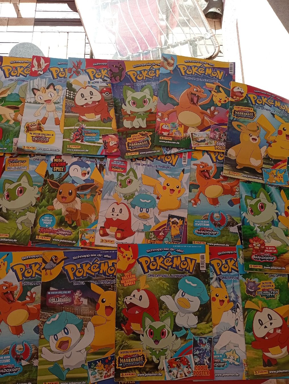 Libri: 26 Stück Pokemon Magazine. – Usato da Engelburg venduto da CH.Me 3