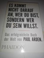 Es kommt nicht darauf an, wer du bist, sondern wer du sein w
