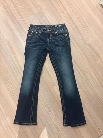MISS ME Jeans Gr. 26 mid-rise Boot
