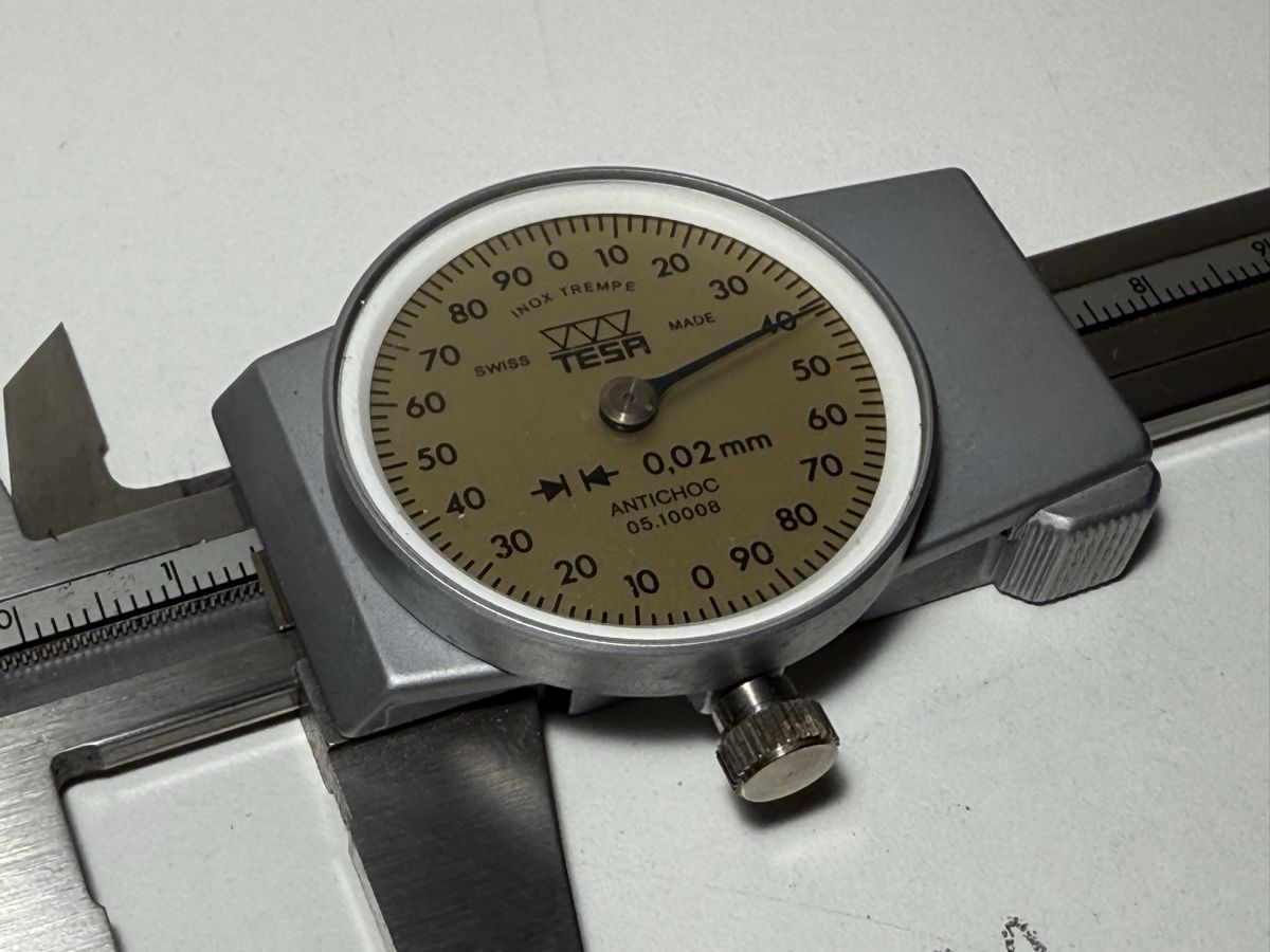 Tesa Messen: TESA Messschieber 150mm analog Schieblehre – Gebraucht aus Boswil von ABLagerBoswil 2