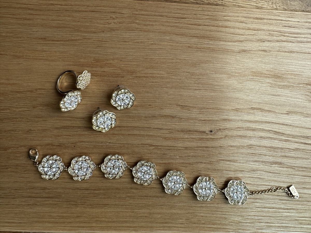 Swarovski Altri gioielli: Wunderschönes Atelier Swarovski Set (Ring Gr 52) – Nuovo (secondo la descrizione) da Bonstetten venduto da sbischof 1