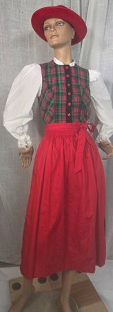 Excklusives Kleid Trachten-Set – Gr. 36